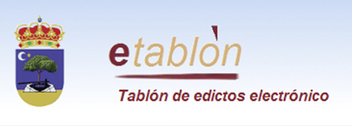 Tablón de edictos electrónico